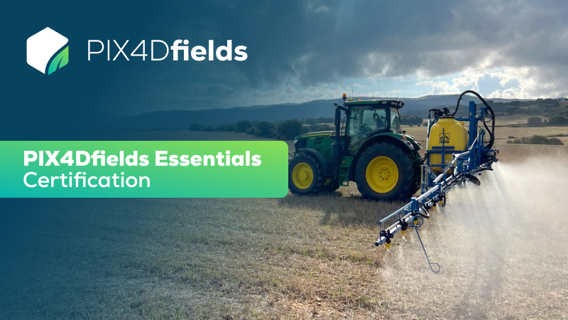 PIX4Dfields Essentials, live